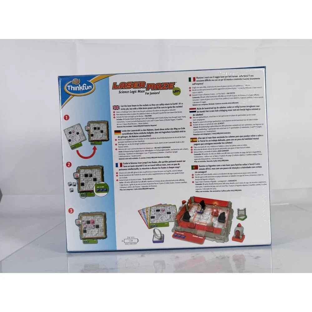 ThinkFun Laser Maze Jr. Science And Logic Maze‎ Game Board (Brand New Sealed)